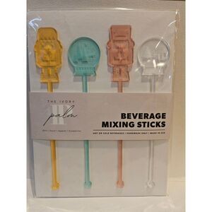 Holiday Theme Beverage Mixing Sticks by The Ivory Palm